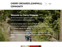 Tablet Screenshot of cherryorchards.co.uk